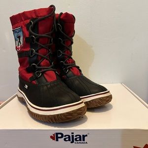 Pajar Grid Low Black/Red snow boot